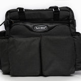 Petit Bebe Baby Diaper Bag Premium – Black & Black