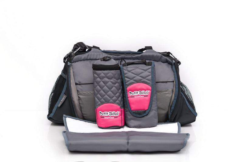 Petit Bebe Smart Gear Diaper Bag – Fuchsia