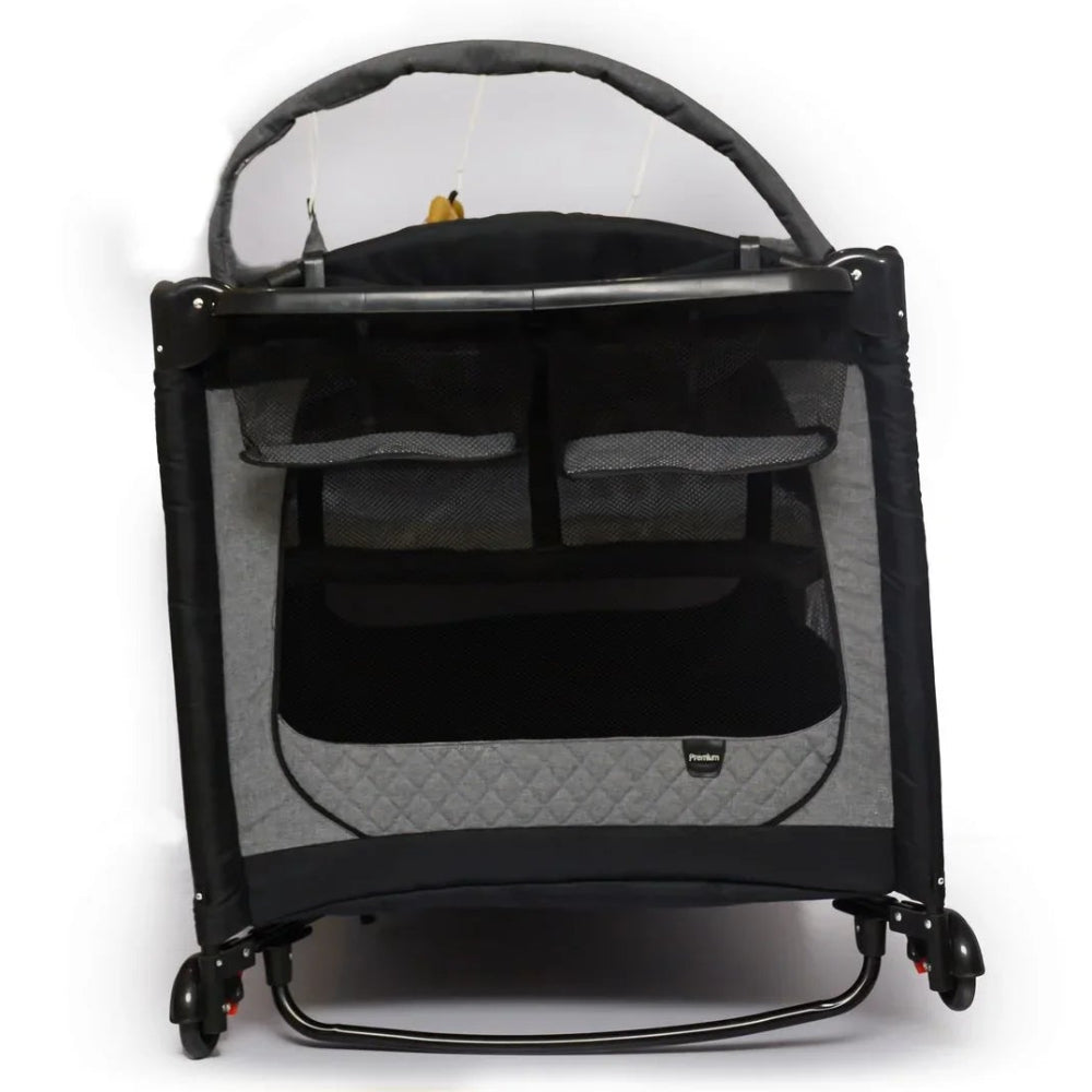 Petit Bebe Baby Play Pen Premium – Grey