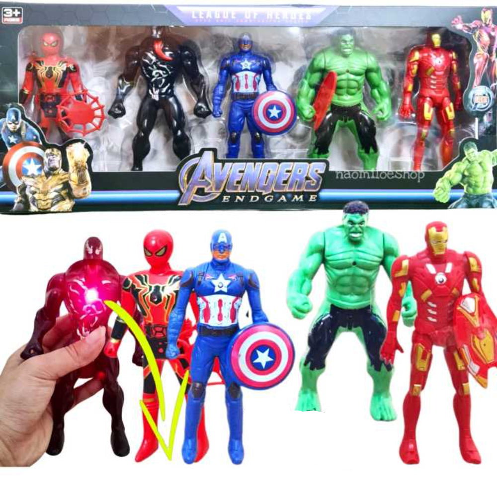 Avengers Endgame Action Figure Gift Set – 5 Pcs