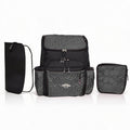 Petit Bebe Baby Diaper Backpack Premium Allure – Grey