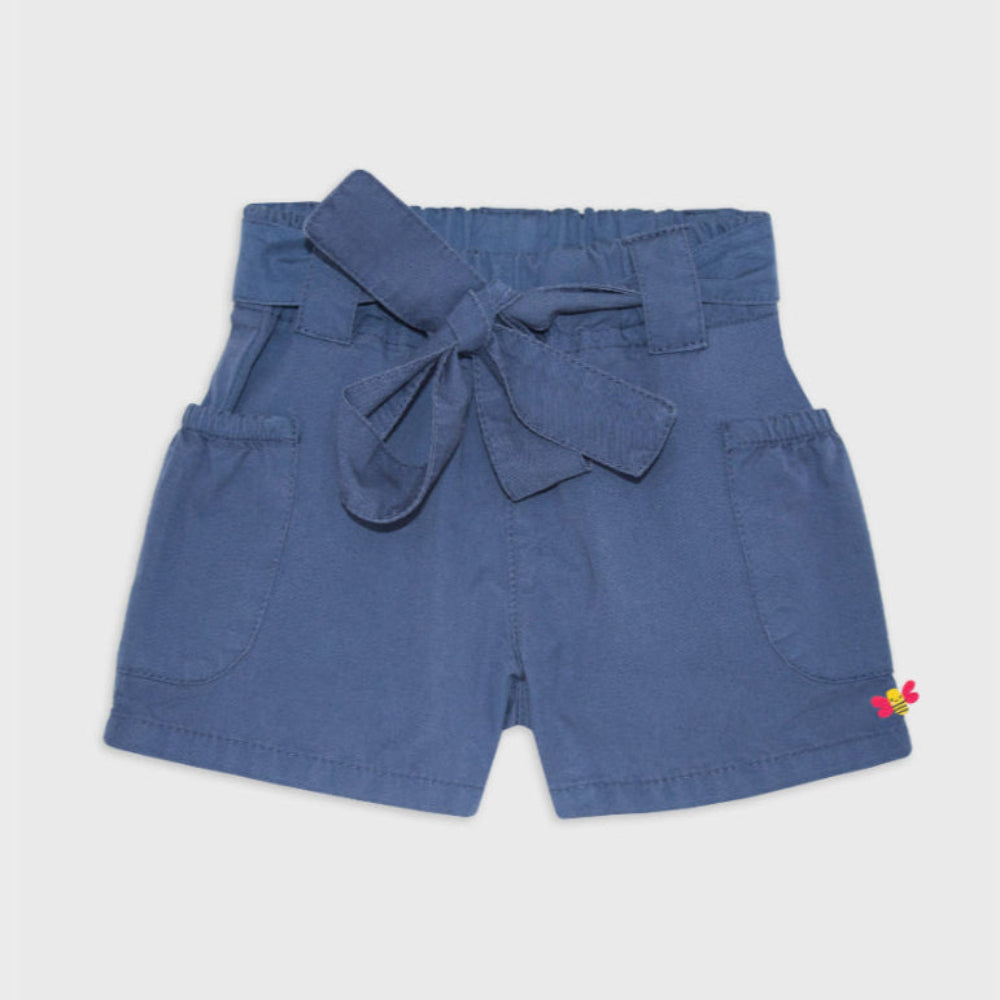 Baby Girls Gabardine Shorts