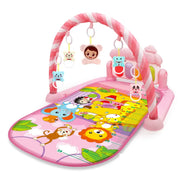 Multifunction Piano Fitness Rack – Pink - Baby Essentials - OKO