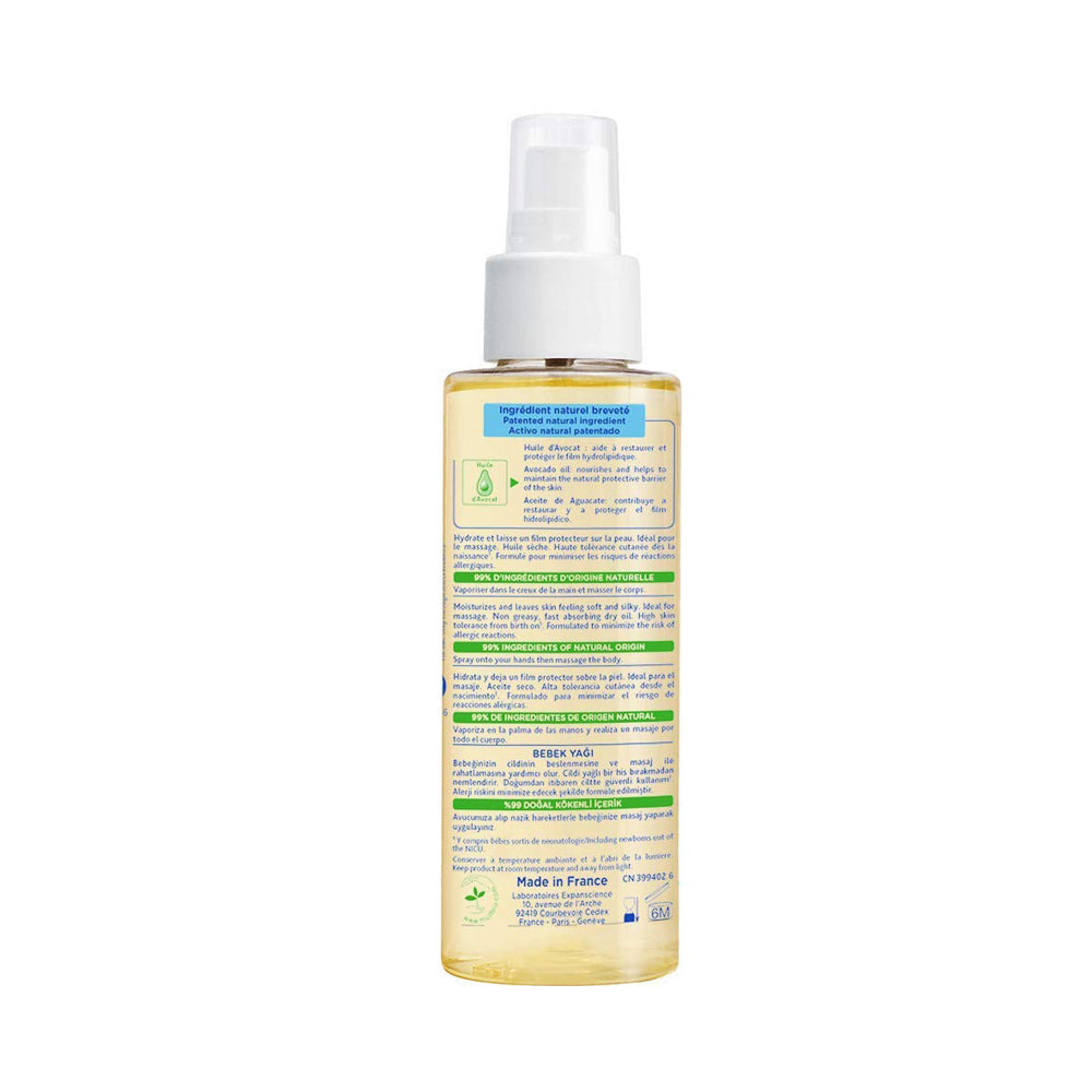 Mustela Baby Massage Oil – 100ml