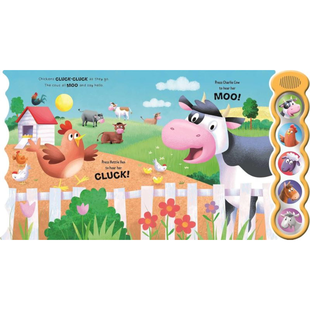 Farm Bleat and Baaa Sound Board Book