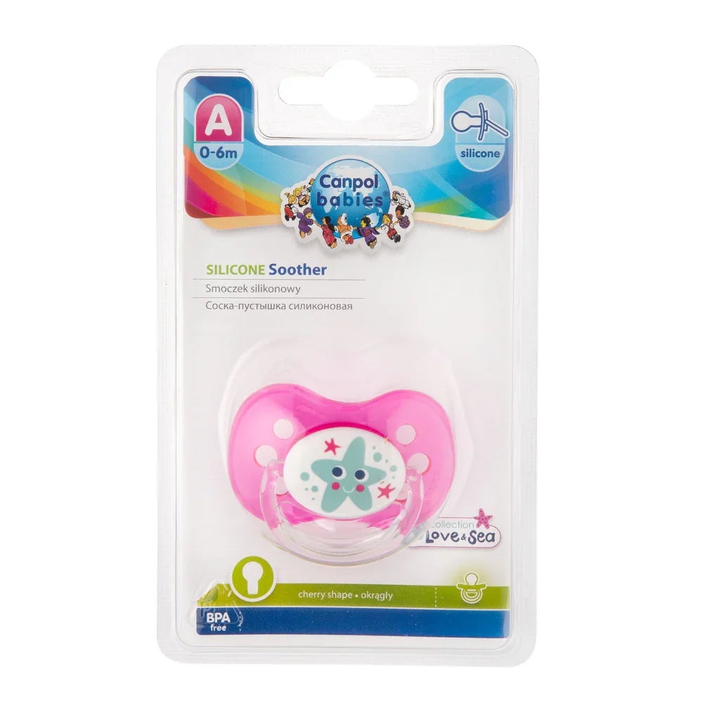 Canpol Babies Silicone Soother 0-6m - Baby Essentials