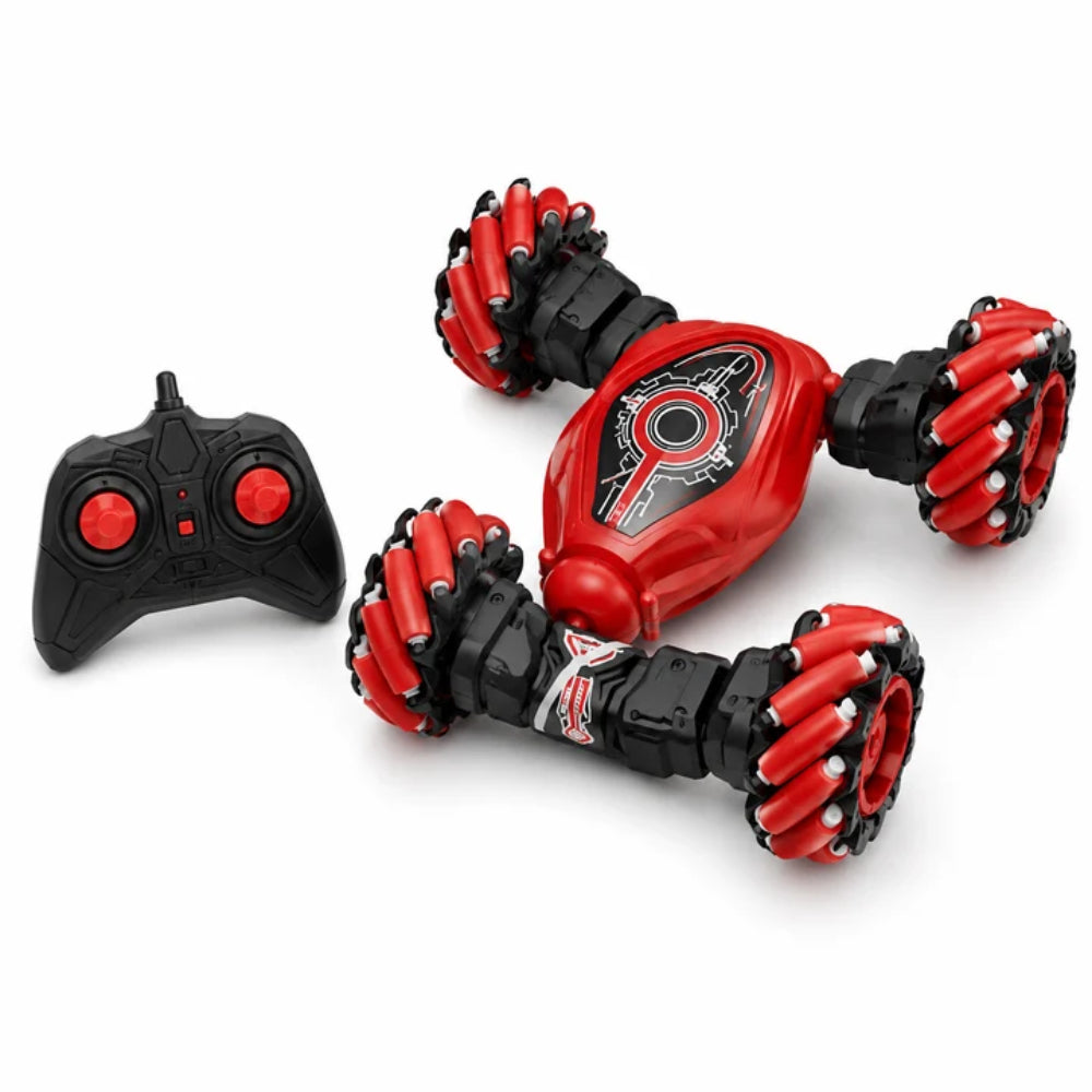 سيارة Xuda Toys Stunt Twist Torsion RC – حمراء