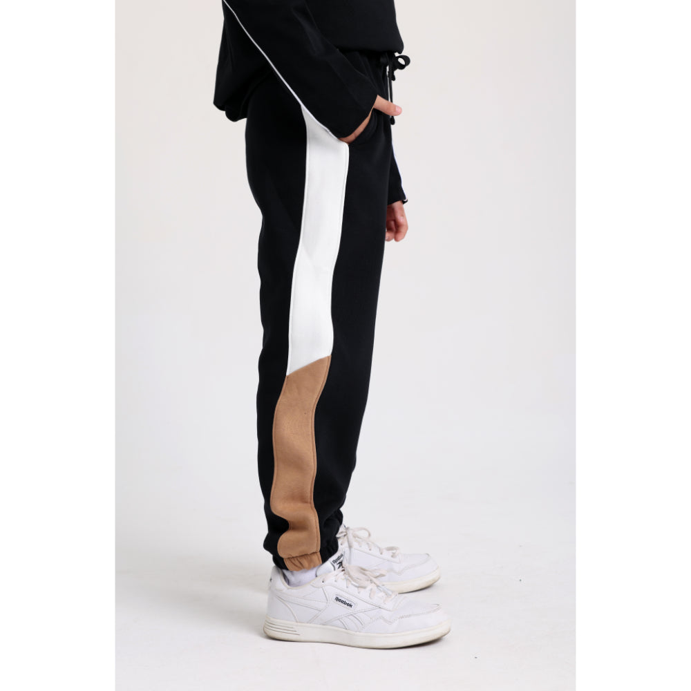 Teens Cotton Sweatpants – Black