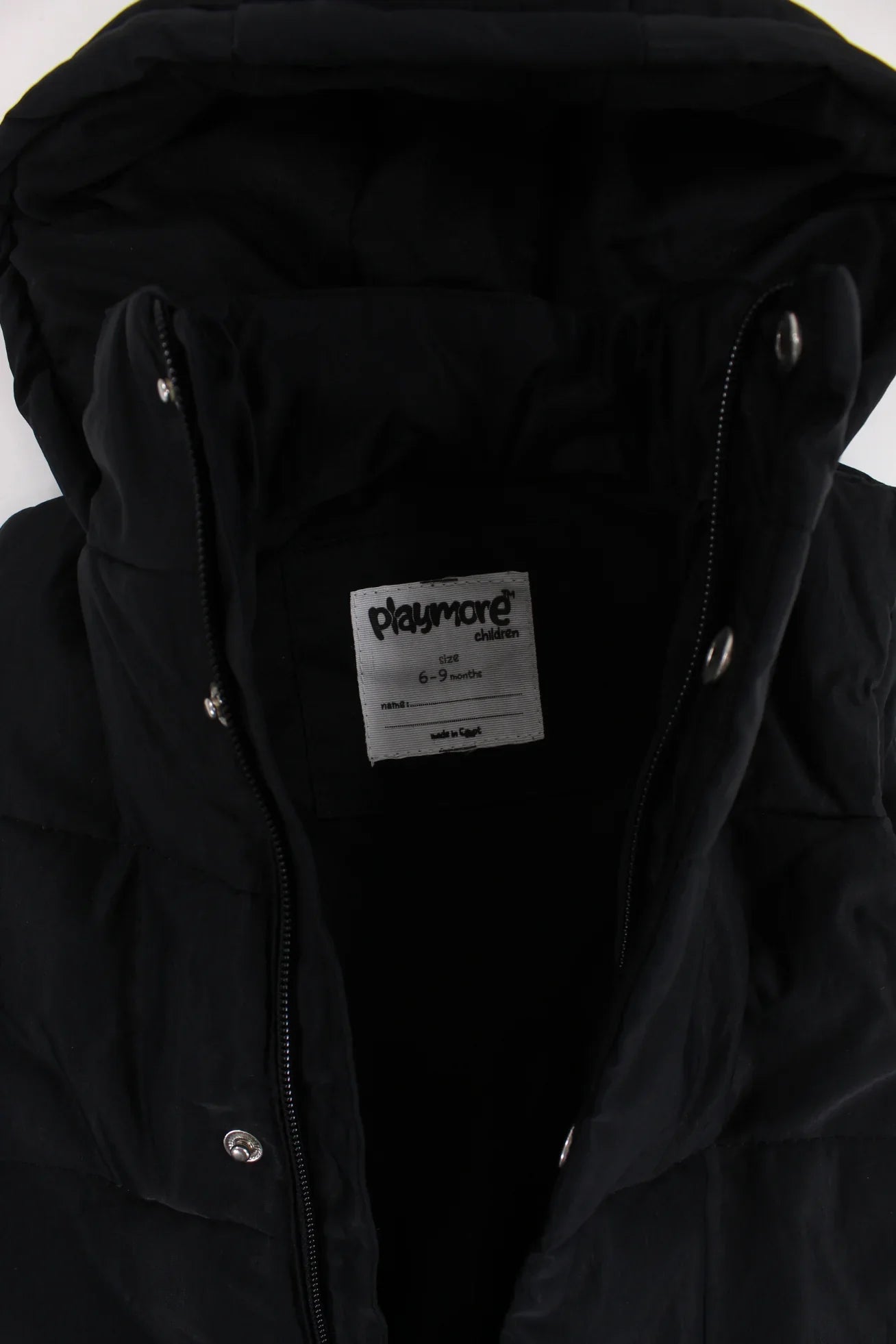 Unisex Black Puffer Vest