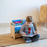 White Mini Bookcase