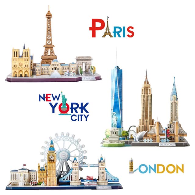 CubicFun City Line Paris 3D Puzzle