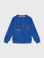 Boys Cotton Sweatshirt - "Cool Kids" Design