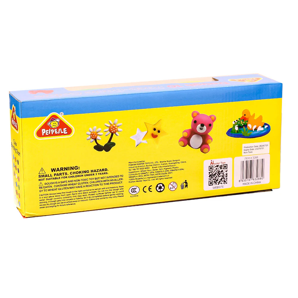 Master Toys Dough 10 Pack – Basic Colors