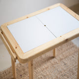 Finnish Table With 2 Heights With Paper Roll