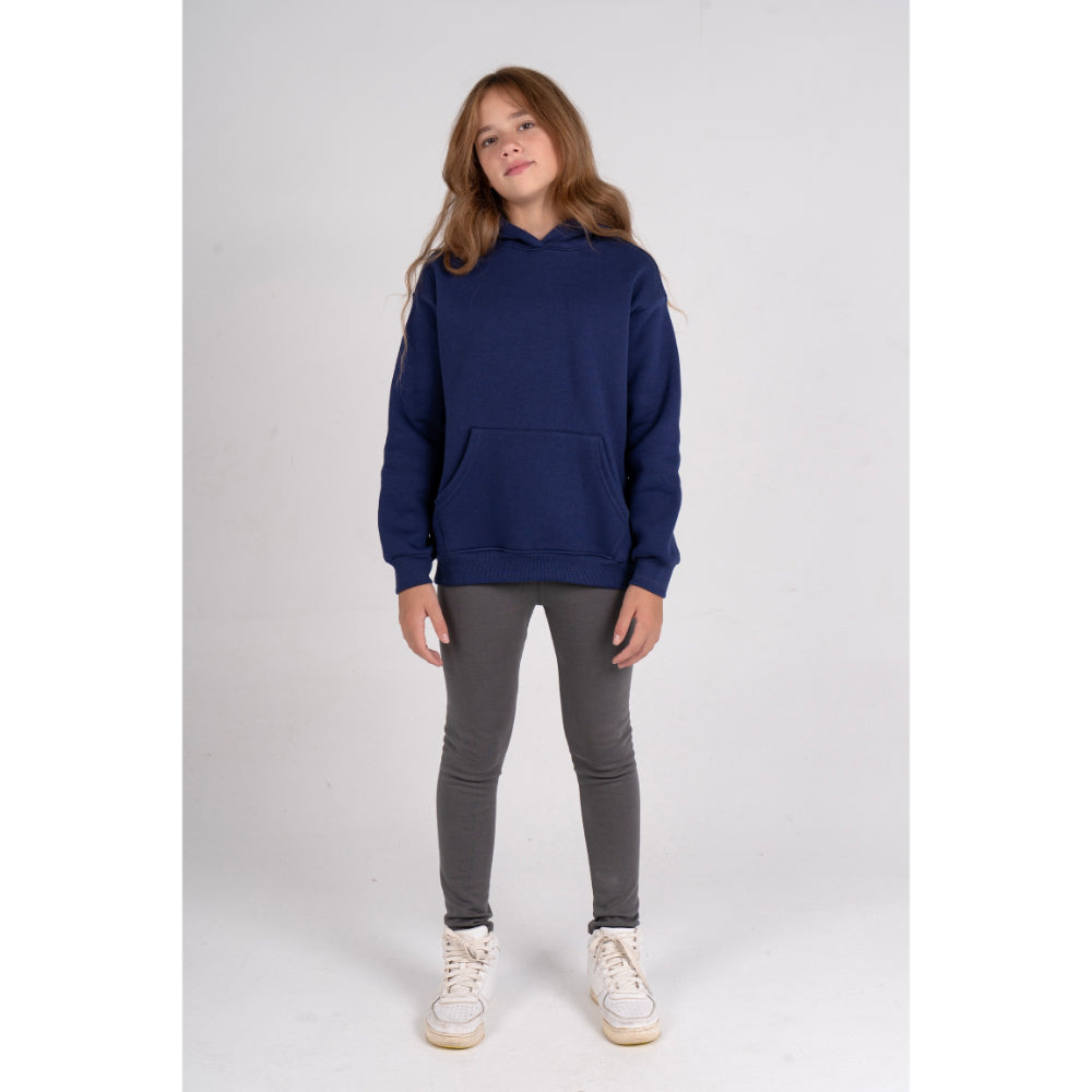 Unisex Long-Sleeved Hoodie – Navy