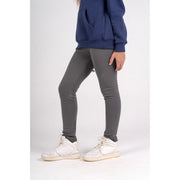Girls Soft & Stretchy Everyday Leggings – Dark Grey