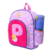 Cubs Pink Unicorn Letter P Nursery Backpack