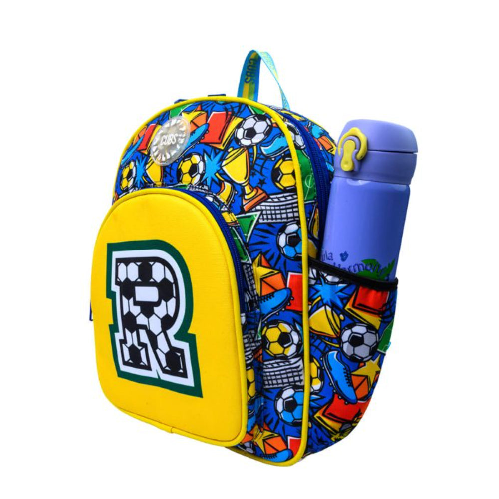 Cubs Football Fan Letter R Nursery Backpack