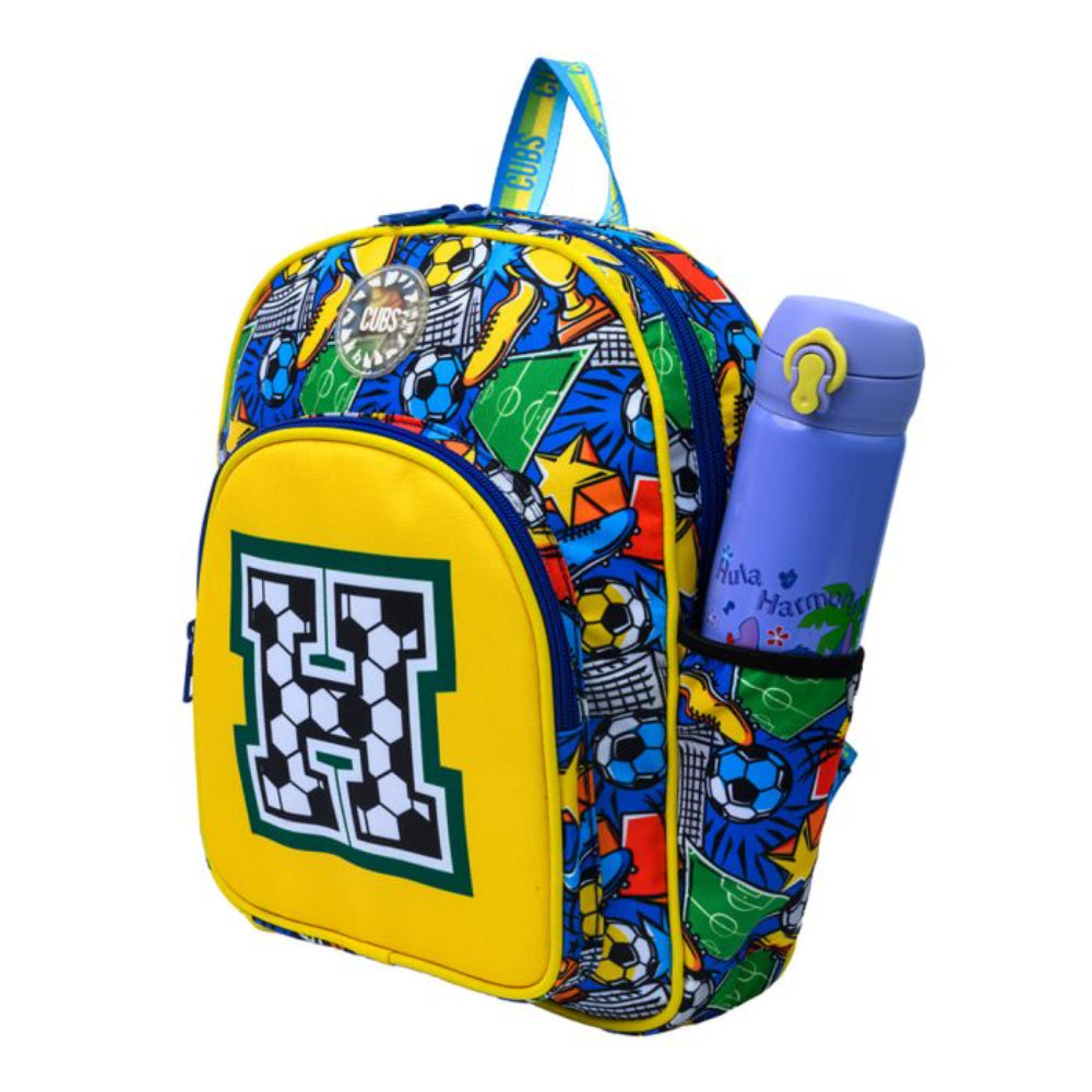 Cubs Football Fan Letter H Nursery Backpack
