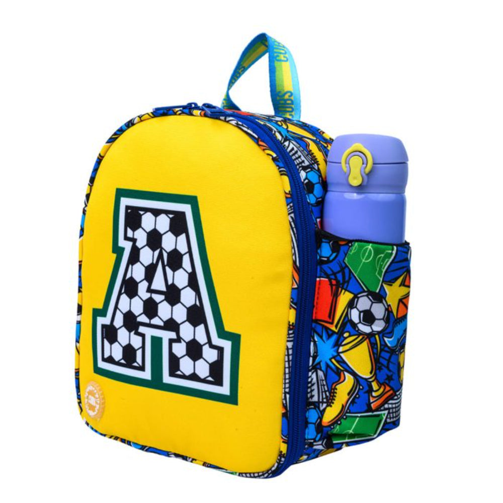 Cubs Football Fan Letter A Lunch Nursery Backpack