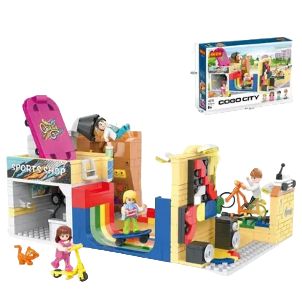 Cogo City X-Game Park Building Block Set – 575 Pcs - Toys