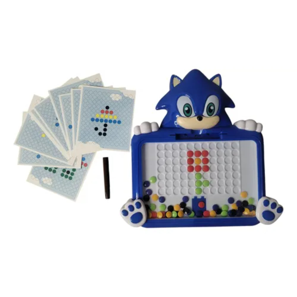 Sonic Animal Magnetic Drawing Board 60 Pcs – Blue
