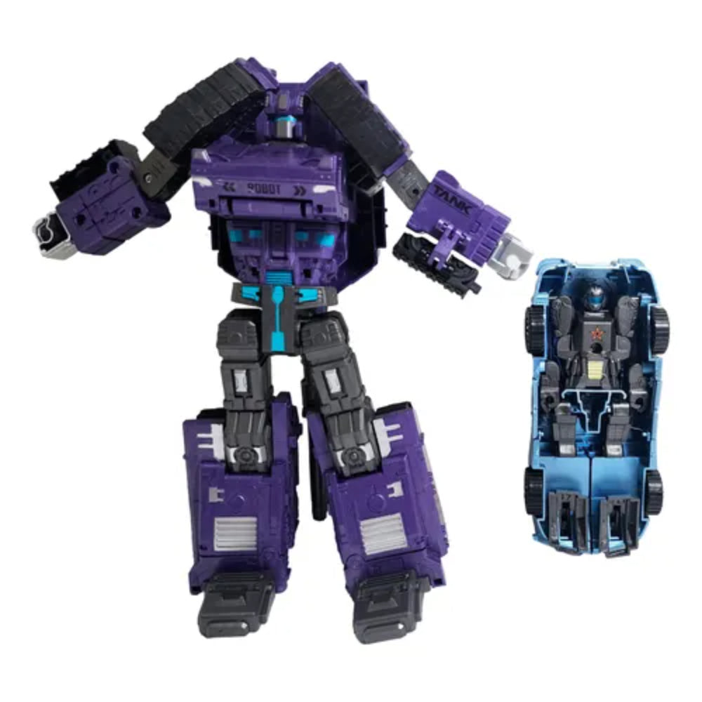 Deformation 2-in-1 Robot and Tank Toy Set – Purple