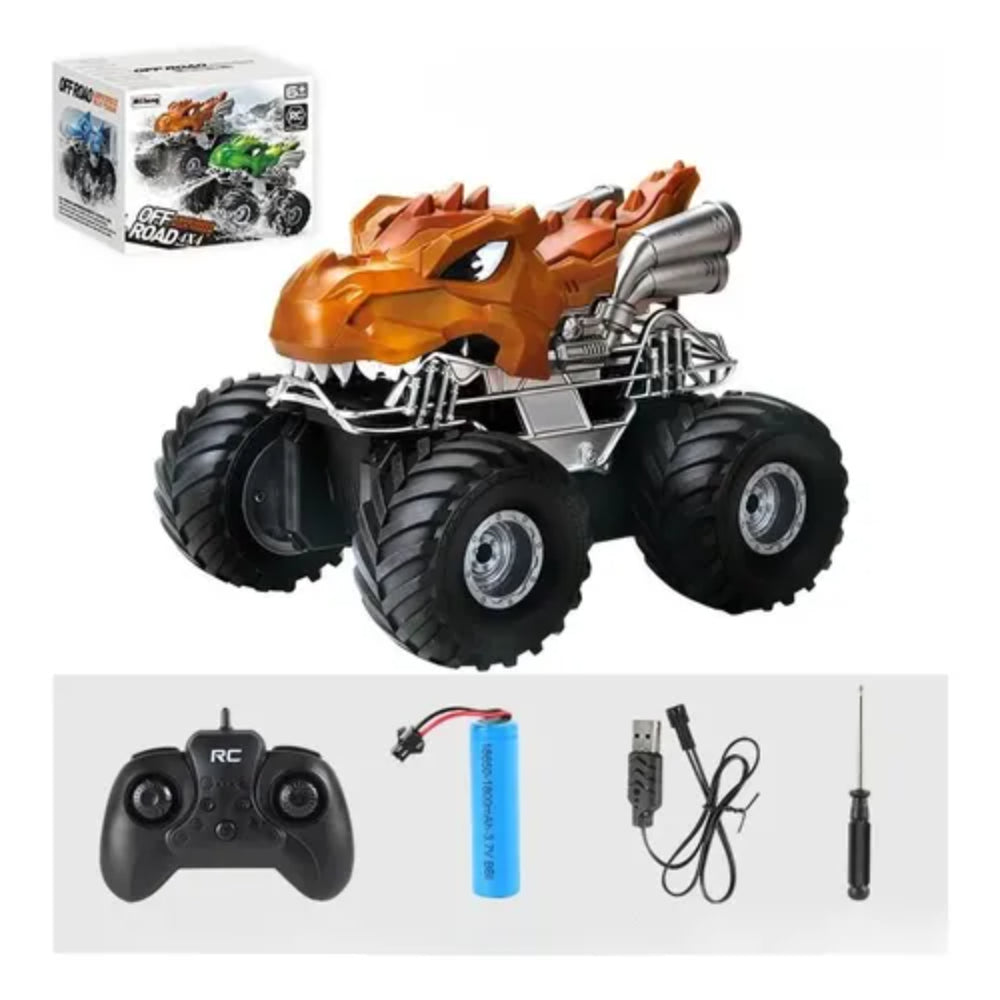 شاحنة الديناصورات Cufan RC الوعرة 4x4 - بني