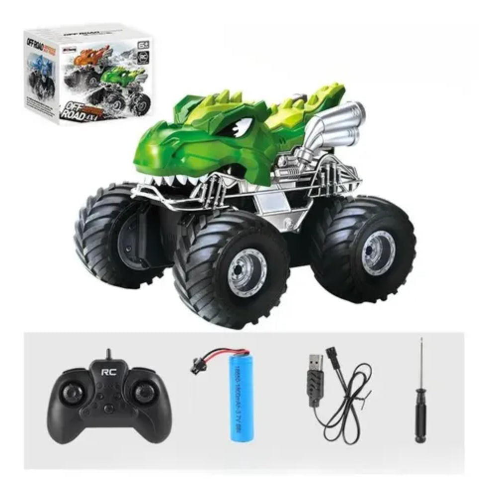 Cufan RC Off-Rode 4x4 Dinosaur Truck – Green