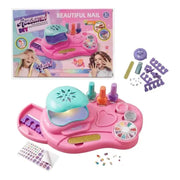 Awesome DIY Beautiful Nail Art Studio Toy Set