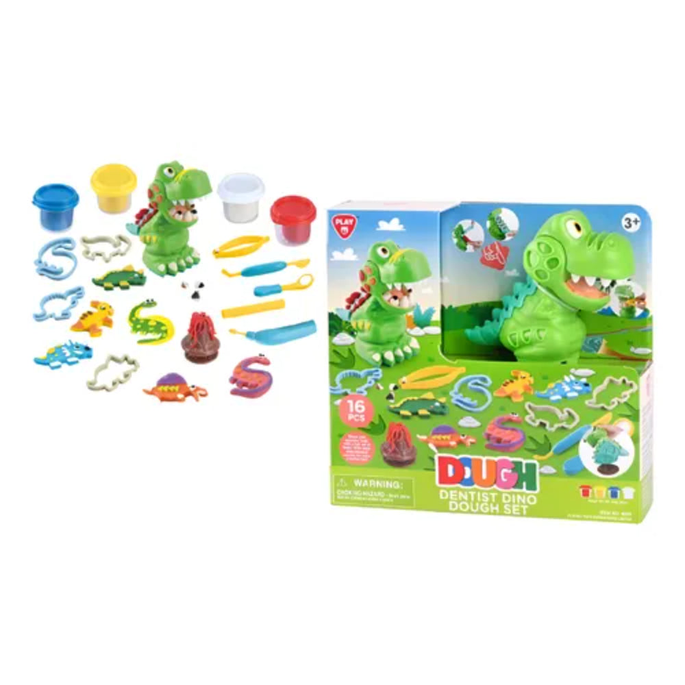PlayGo Dentist Dino Dough Set - Toys