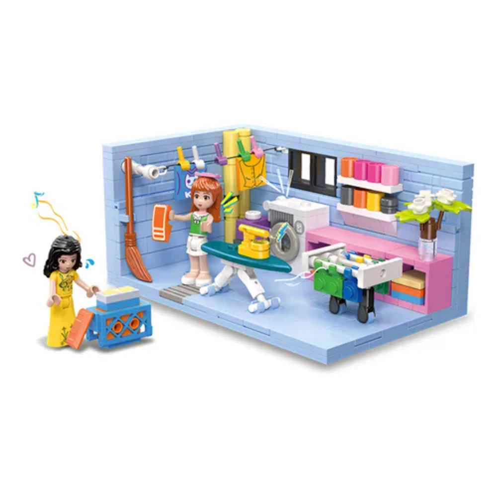 My Home Laundry Room Blocks – 329 Pieces - Toys - OKO