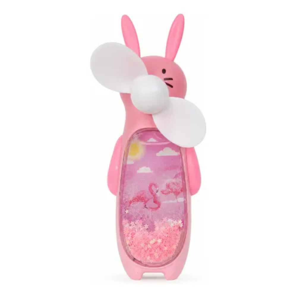 Cute Rabbit USB Mini Fan 3in1
