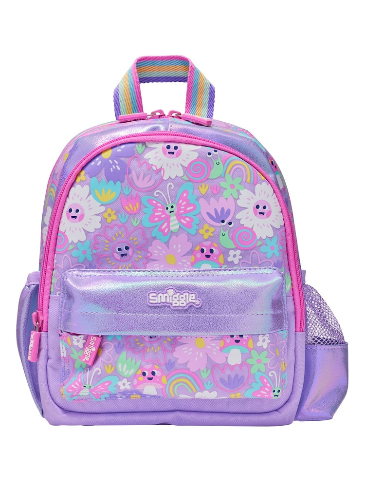 Smiggle Flowers Teeny Tiny Backpack – 12 Inches