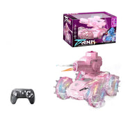 2.4G Amphibious RC Stunt Tank – Pink