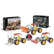 Metal Construction Set 3-in-1 – 122 Pcs