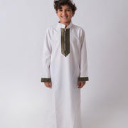 White Long-Sleeved Jilbab