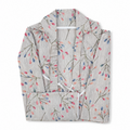 Cotton Nursing Cover – Beige with Flower Print