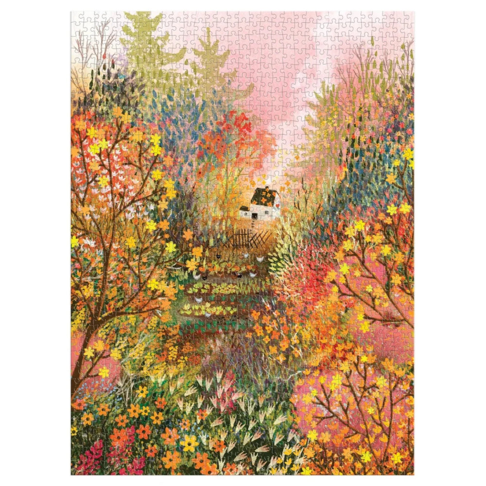 Galison Autumn in the Meadow Puzzle  - 1000 Piece