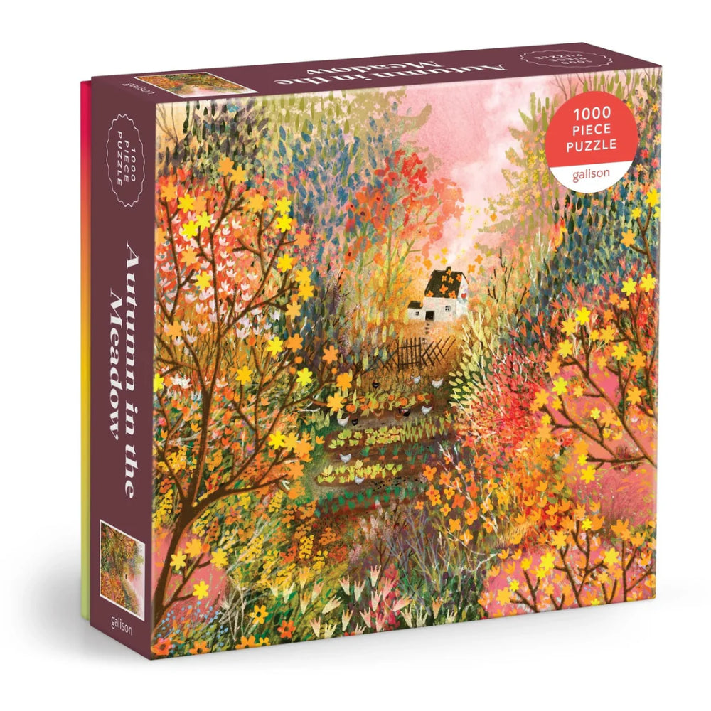 Galison Autumn in the Meadow Puzzle  - 1000 Piece