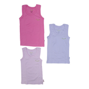 Baby Girls Cotton Undershirt – Multicolor Pack Of 3