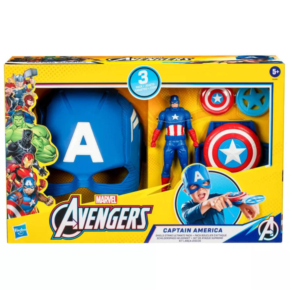 Avengers Captain America Action Figure Set