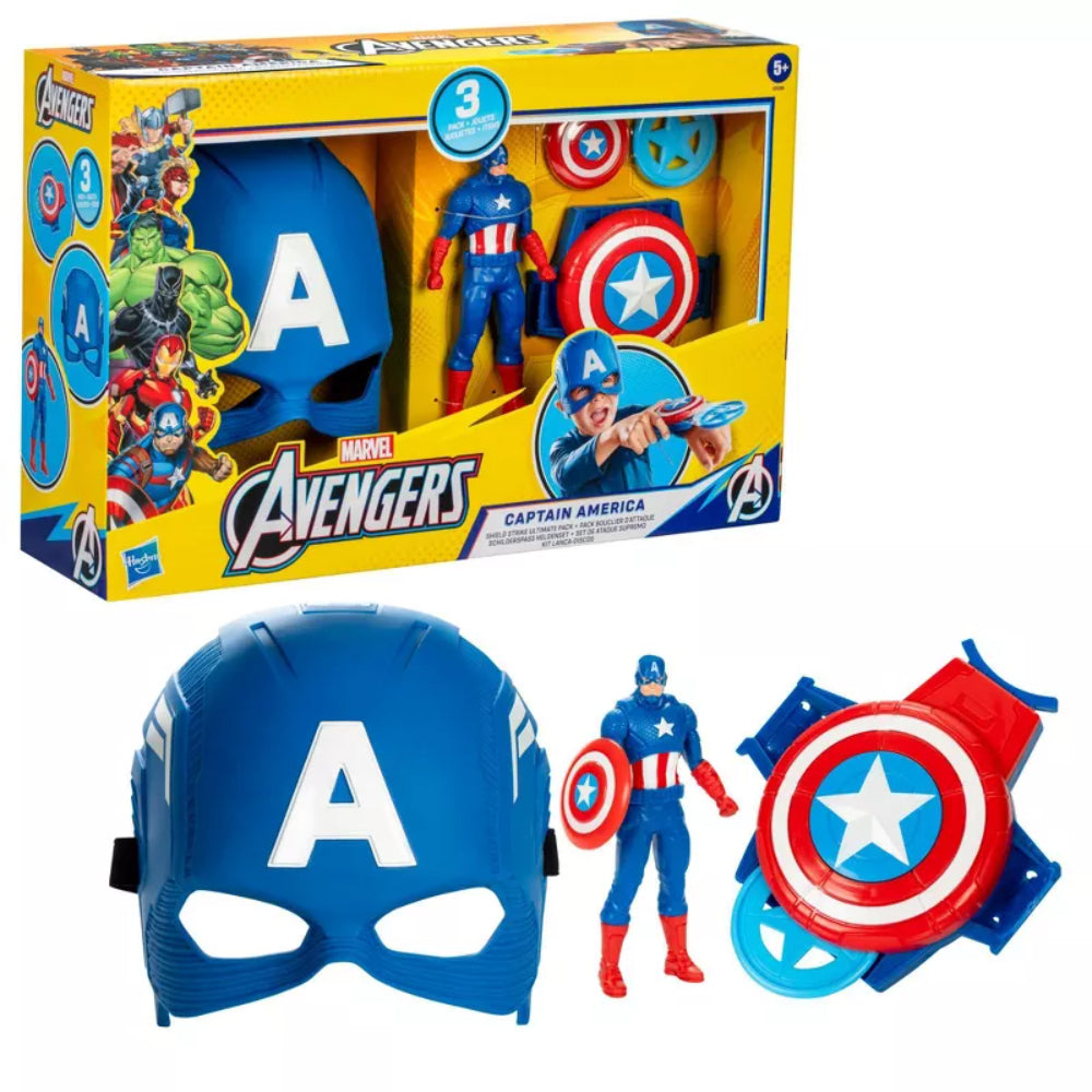 Avengers Captain America Action Figure Set