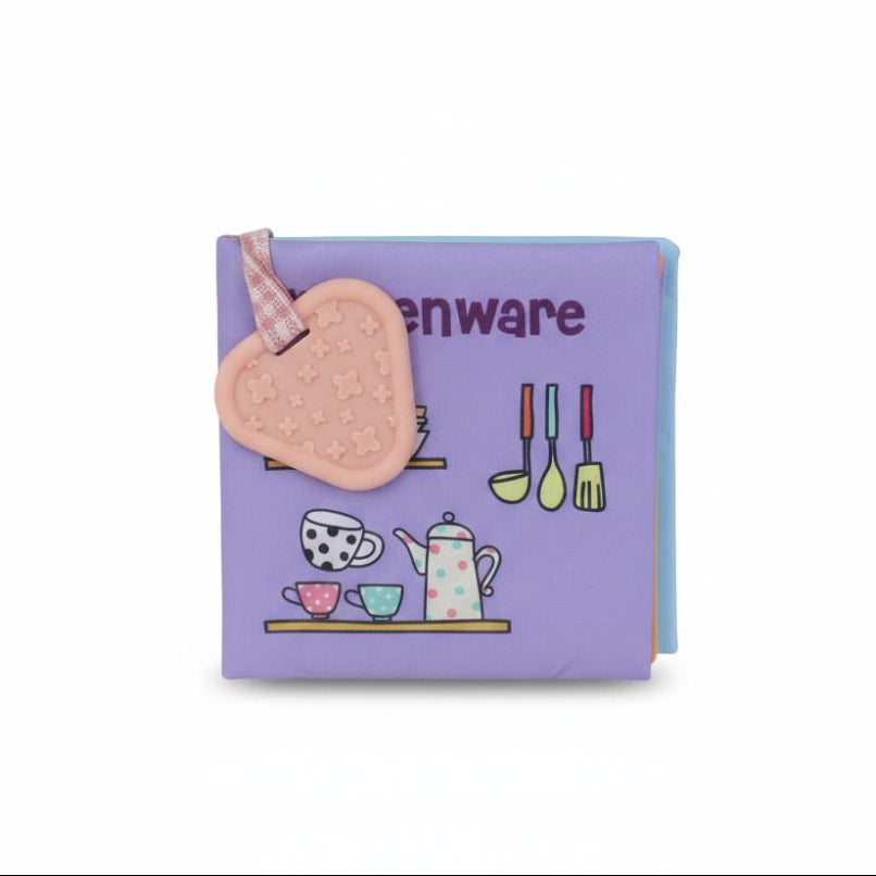Baby Soft Book – Kitchenware Theme - Toys - OKO