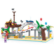Cogo Pirate Roller Coaster Building Block Set – 648 Pcs