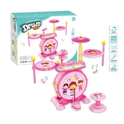 Kids Jazz Drum Set & Electronic Keyboard 2-in-1  – Musical Fun for Little Rock Stars
