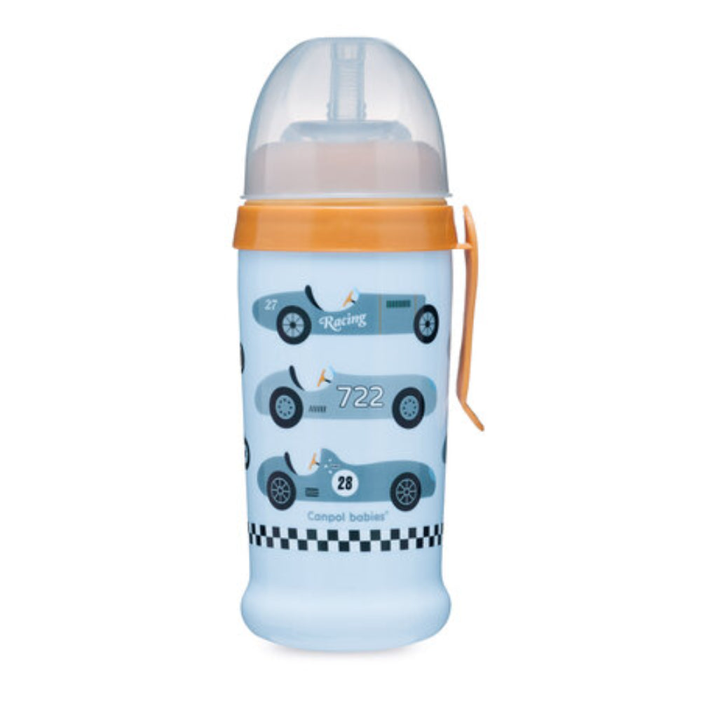 Canpol Babies Non-Spill Sport Cup with Silicon Straw 350ml