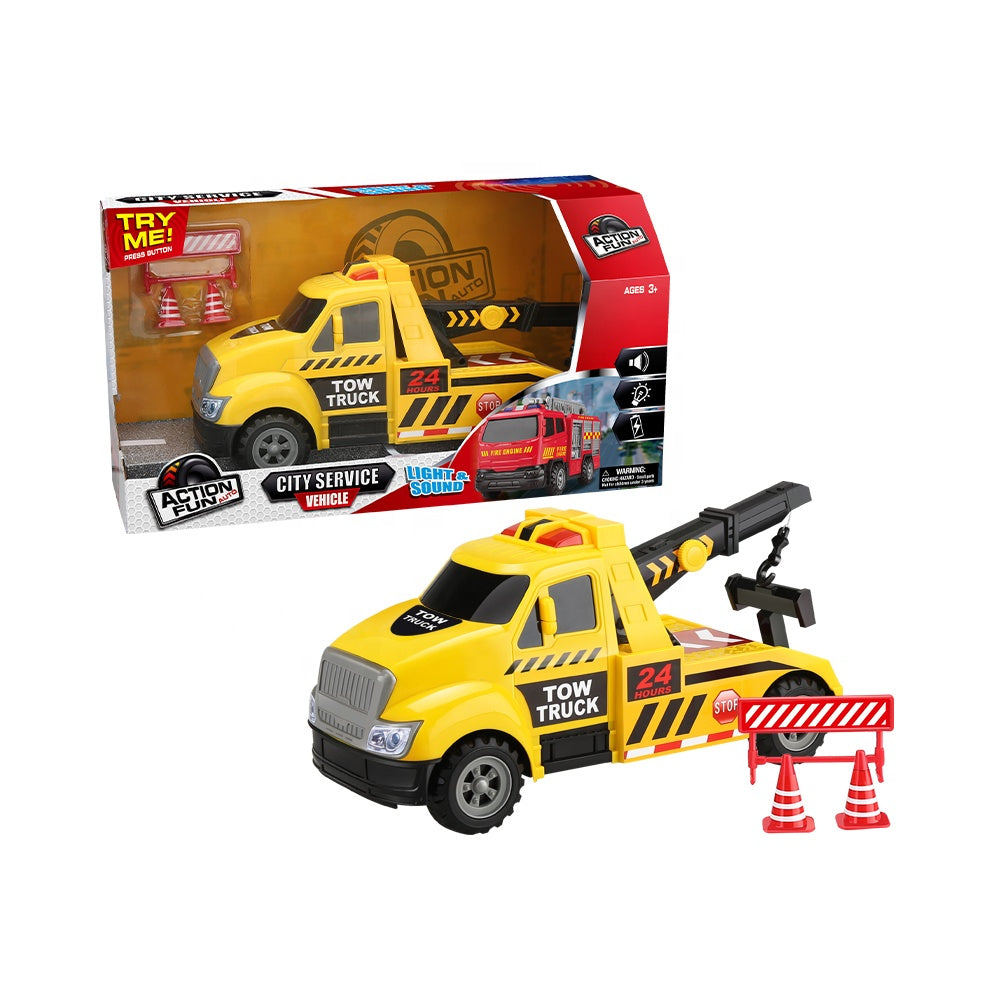 City Service Light And Sound Friction Tow