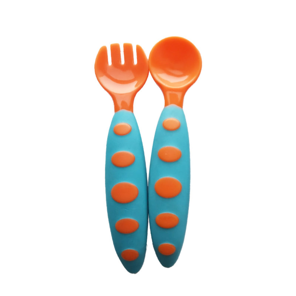 True Plastic Spoon & Fork Set With Case