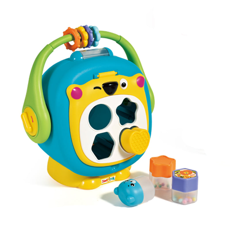 Abero Lion King Educational Shape Sorter Toy – Yellow
